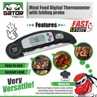 Meat Food Thermometer Digital Fast Instant Read For Cooking Bbq Grill Kitchen