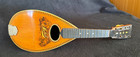 Antique Mabel Washburn Round Back Mandolin Circa 1905 Cremonatone As Is