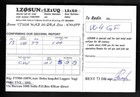 Qsl Cb Radio Card lz1uq 1999 multi-panel Solar And Eclipse Montage   q9874 