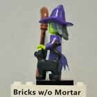New Genuine Lego Wacky Witch Minifig With Broom And Cat Series 14 71010