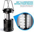 Led Camping Lantern Cob Ultra Bright Collapsible Portable Camping Lamp Set Of 4
