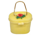 Vintage Strohman Sunbeam Bread Advertising Rain Bonnet In Plastic Mini Purse