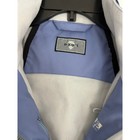 Descente Womens Ski Jacket Full Zip Fleece Lined Collar Periwinkle Blue Size 8