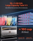 Commercial Slushy Machine 3x15l Margarita Maker Frozen Drink Slush Machine