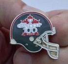 2012 Grey Cup Cfl Football Trophy Helmet 100 Maple Leaf Enamel Hat Lapel Pin 
