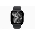 Apple Watch Series 11  gps   Lte  46mm Jet Black Aluminum Case Black Sport Band