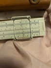 Vintage Keuffel   Esser Co  N 4053-3 Slide Rule With Leather Case          