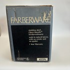 Vintage Farberware Open Hearth Electric Broiler   Rotisserie No  455n Never Used