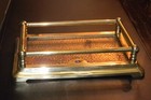 Heavy Solid Brass Vintag Maritime Yacht Dinning Condiments-corral Rack Fixture