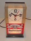 Budweiser Vintage Light-up Clock Perfect Working Condition All Original