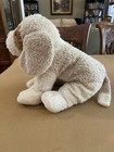 Vintage Applause 2002 Dog Rufus 18    Large Tan Beige Plush Stuffed Animal Soft