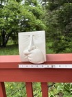 Vintage 1980 s Fitz   Floyd Sneezer s Sneezing Man Nose Ceramic Tissue Box Cover
