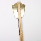 Vintage Hollywood Regency Gold Tone Handheld Vanity Hand Mirror Rose Floral 14 