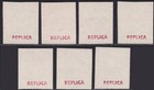 Italy States 1851-9 Tuscany Stamp Set Mnh Reproduction Stamp Sv