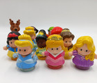 Fisher Price Little People Disney Princess Mixed Toy Figure Lot - 11 Pc