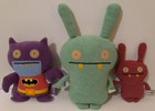 Ugly Dolls Plush Lot Of 7 Moxy Gato Ice-bat Little Uglies Fishy Ugly Dog Puglee