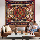 Boho Hippie Wall Tapestry For Bedroom Aesthetic  Indian Bohemian Mandala Tapestr