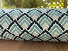 Door Window Draft Stopper Cedar Filled Draftstopper Energy Saving Blue Chevron
