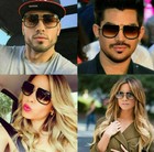  Tony Stark Iron Men Over Sized Square Robert Downey Sunglasses W 2 Extra Lens