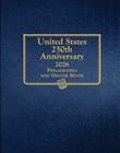 Official Whitman Coin Album 2026 Us 250th Anniversary Collection P   D Mints New