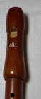 Gill Made In Germany Wooden Flute Over 12  Long  Vintage In Great Condition 