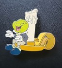 Wdw Pin Disney Auctions Pinocchio Jiminy Cricket Candle Stick Laughing  Le 1000