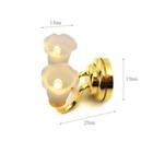 Dollhouse Miniature 1 12 Lamp Wall Sconce Light Lantern Lights W Battery Fixture