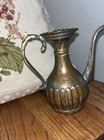 Antique Hand Hammered Middle Eastern Copper brass Water Pitcher  Made In Egypt