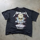 Vintage 1989 Metallica Lady Liberty Pushead Band Tee Rare Grail Size L T-shirt