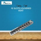 10-slot Louvered Vent  304 Grade Stainless Steel  Corrosion-resistant With Mi   