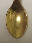 Saudi Arabia Gold Plated Vintage Souvenir Spoon Collectible