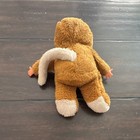Brown   White Monkey Stuffed Animal Plush Toy  Small 6-14 In  Age 3-7