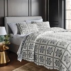 King Holiday Matelasse Quilt Set Gray - Threshold New Open