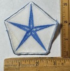 Vintage Chrysler Pentastar Blue Logo Iron Or Sew On 3    Patch Mopar Muscle Car