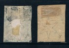 Ceylon - 1857-59 - Both 2d Qv Issues - See Descpt - Sc 1  3  sg 2  2b  - Used W6