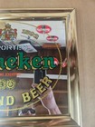Heineken Imported Beer  Mirror Glass Bar Sign Holland Beer Mechanical Wo