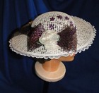 Women Kentucky Derby Hat  Bridal Tea Party  Dress  Wedding  Church Sun Hat
