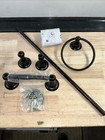 Delta Porter 3-piece Bath Hardware Set Towel Bar   Ring Tp Holder Oil Rub Bronze
