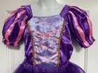 Disney Princess Rapunzel 2 Piece Pretend Play Dress Up Costume Sz 4 5