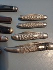 Lot Of 12 Vintage Imperial Pocket Knives A Trick Knife Three Blade Knifes   