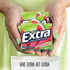 3x Packs Wrigley s Extra Sweet Watermelon Gum   15 Sticks Per Pack   Sugar Free 