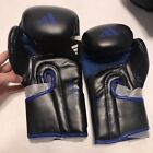 Adidas Hybrid 80 Aeroready Boxing Gloves Adih80 - 12oz - Black blue