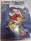 Christmas Bucilla Holiday Stocking Felt Applique Kit Winter Bird 83955