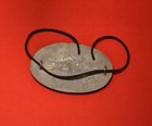  1  Civil War Box Plate cross Strap Latigo Leather 12  Tie-down Free Shipping