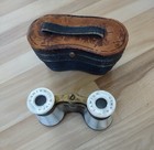Vintage Opera Glasses Binoculars Lamier Paris With Original Case Work