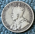 Canada Fifty Cents 1919 Silver Coin Km25