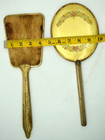Antique Vintage Brass Handheld Vanity Set Of 2 Mirrors 13  X 5    g 