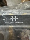 Hotel Suites Collection 5pc Queen Bedding Set  grey gold 