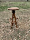 1900s Drafting Stool Chair Industrial Bar Stool Kitchen Desk Office Loft