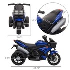 6v Kids Motorcycle Toddler Ride-on Toy Electric Battery Powered For 3-5 Years